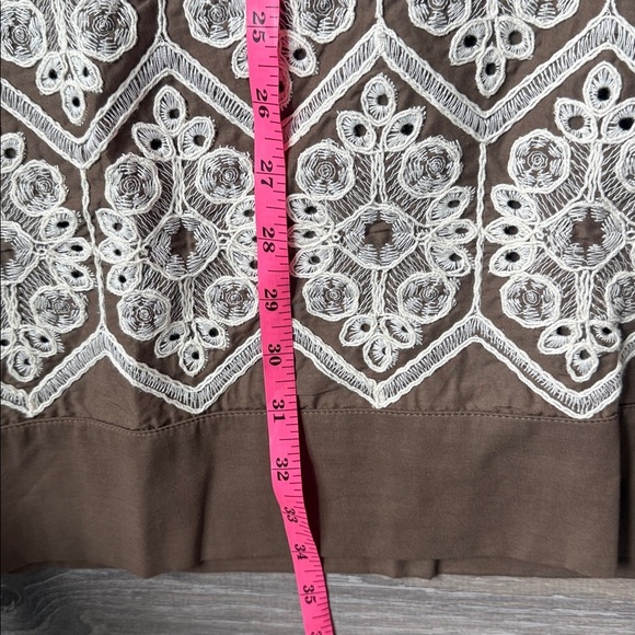 NEW Tuckernuck Mocha Mousse Lace Collier Dress XL - Picture 9 of 12